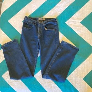 Men’s wrangler dark wash jeans